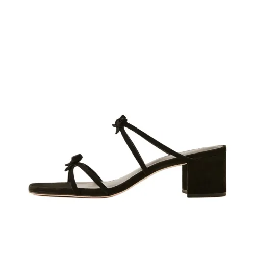 Reformation Слипоны 5 см Женские Черные