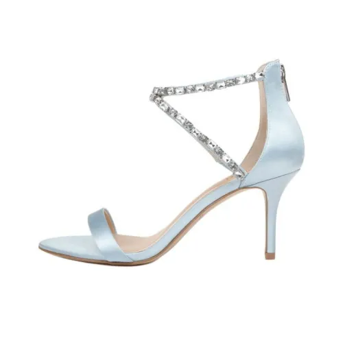 Badgley Mischka CELINE One Ремешок Сандалии 7,5 см Женские Синие