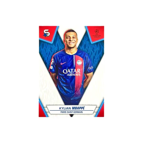 Topps Mbappé Звезда Карта Большой Размер Фигура с принтом SELECT Спортивная карта 1 шт