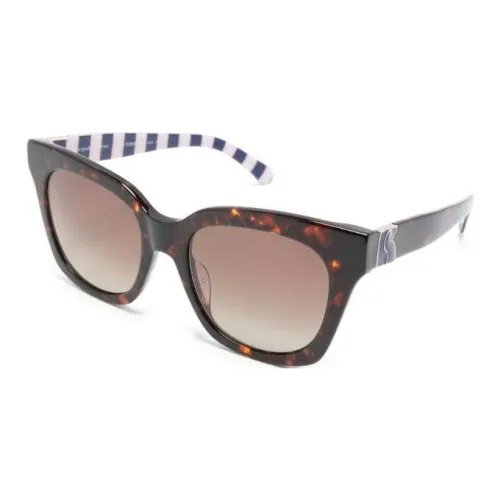 Kate Spade Ацетат Квадратные Солнцезащитные Очки Женские Черепаховый