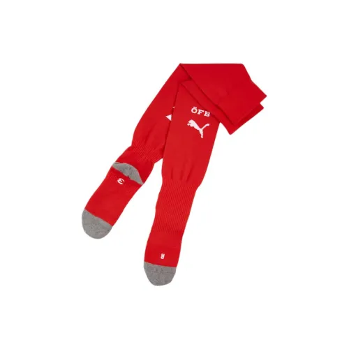 PUMA SS24 Футбольные носки Мужские 1 упаковка Красный