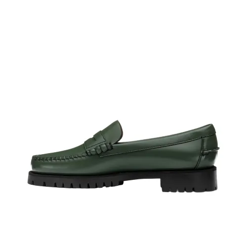 Sebago Лоферы Зеленые Женские