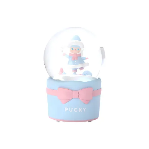 POP MART Pucky Эльф Снег Детские Модные Фигурки 14,5 см