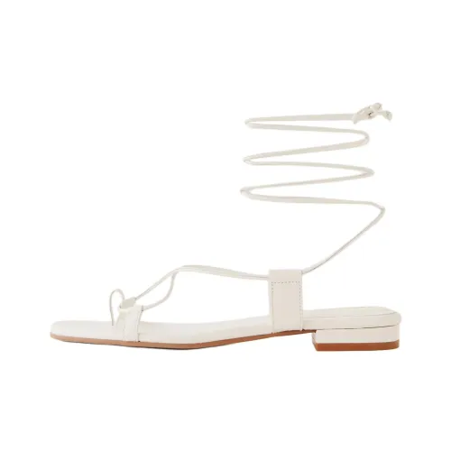 Reformation Alize One Ремешок Сандалии Женские Белые