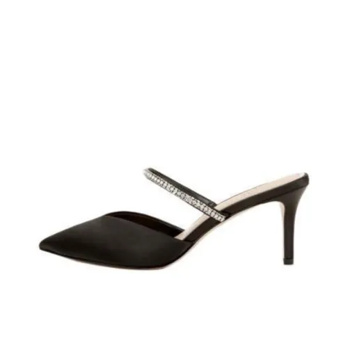 Badgley Mischka Слипоны Женские Черные