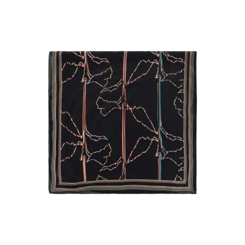 Paul Smith Шелковые шарфы Унисекс