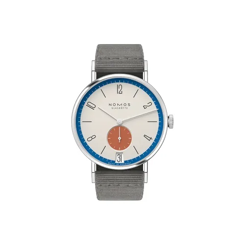 NOMOS Ручной Механический Movement Унисекс Часы 37,5 мм Белый