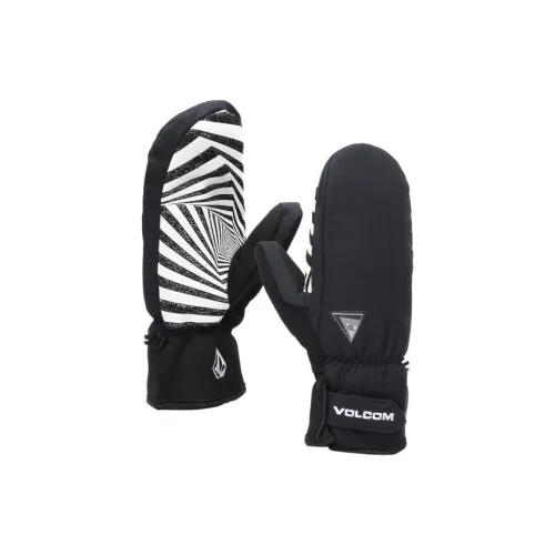 Перчатки Volcom Wool Knit унисекс черные