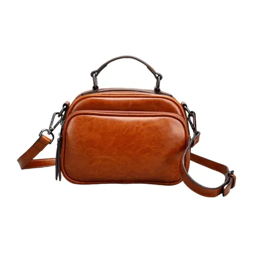 TTaG．baG Корова Кожа Плечевая Сумка Стандартная Женская Коричневый Пастельный Розовый Черный