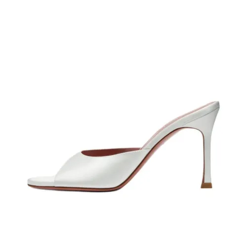 AMINA MUADDI Слипоны 9 см Женские Белые