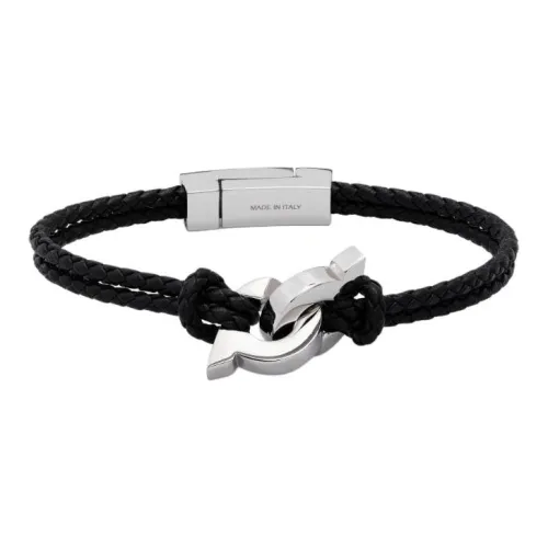 FERRAGAMO Телячья кожа Браслеты Унисекс Черный