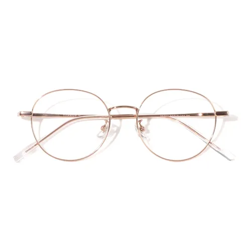 RUOYUN Чистый титан Круглые оправы для очков Женские Золото Серебряный Черное золото