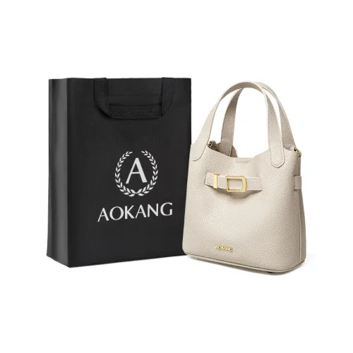 AOKANG Сумка из коровьей кожи с синтетической кожей одно плечо женская