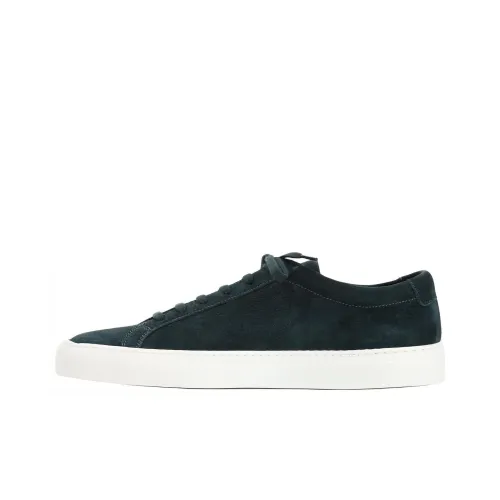 COMMON PROJECTS Низкие кроссовки для скейтбординга Мужские Зеленые