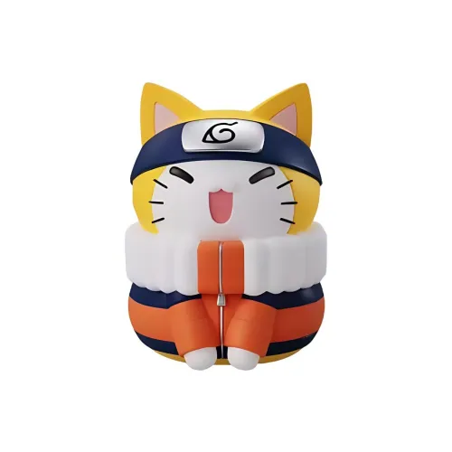 MegaHouse Naruto Uzumaki Naruto Large Cat Collection Переиздание фигурки в стиле Chibi 10 см