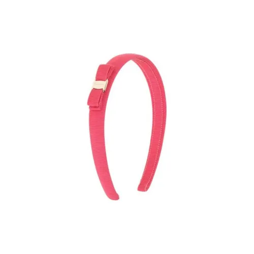 Ferragamo Ткань Заколки для волос Женские Розовый