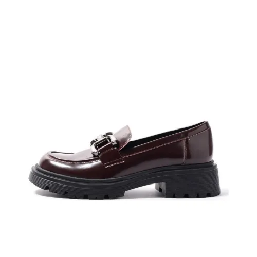 STEVE MADDEN Лоферы Бургундский Женские