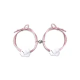 Розовый кролик hug, магнитная резинка для волос с эффектом абсорбции