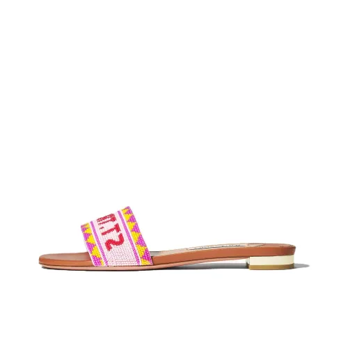 AQUAZZURA Слипоны Розовые Женские