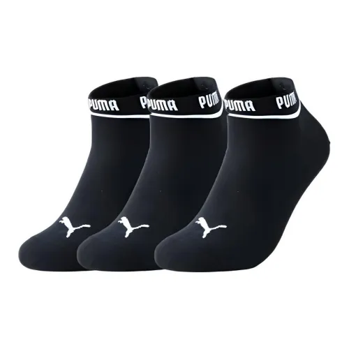 PUMA 3 шт Черные Унисекс Носки