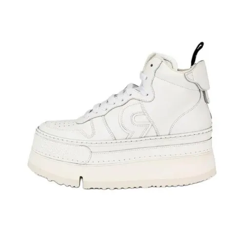 R13 Riot High Топ Скейтборд Кроссовки Женские Белые