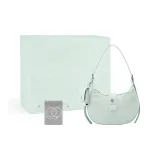 Новый китайский стиль, зеленый полумесяц, сумка + коробка.