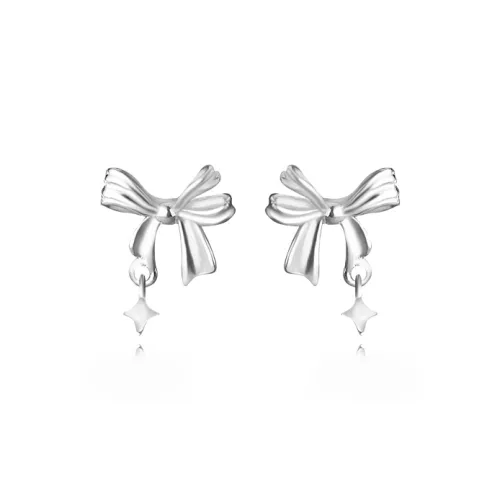 MUYAN Сплав Нерегулярные Серьги с бантом Женские
