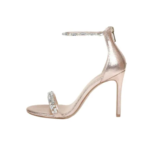 Badgley Mischka Campbell One Ремень Сандалии 9,5 см Женские Золотые