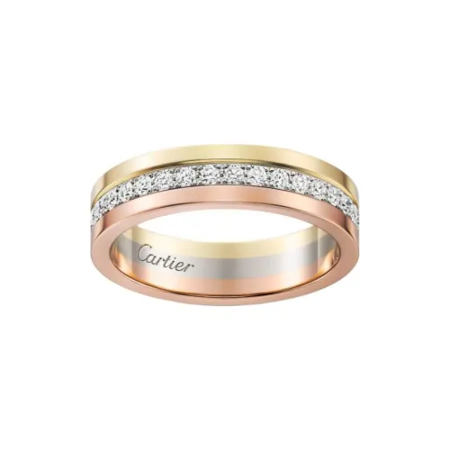 Кольца Cartier 18K White Gold Unisex Gold