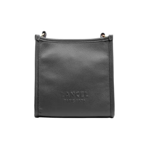 LANCEL Коровья кожа крупнозернистая Сумка через плечо Маленькая Женская Черная