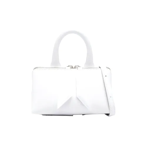 The Attico Телячья кожа Сумка Мини Женская Белая
