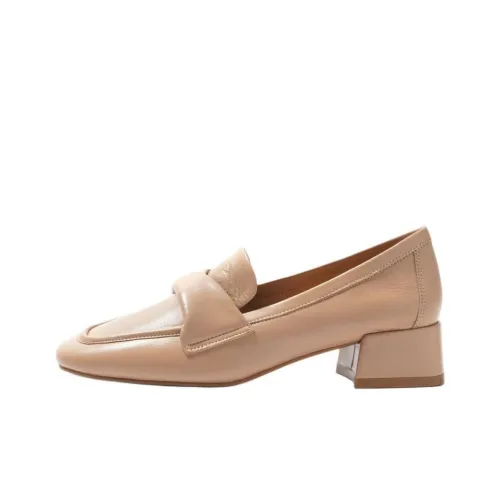 STEVE MADDEN Лоферы 4CM Женские Абрикос