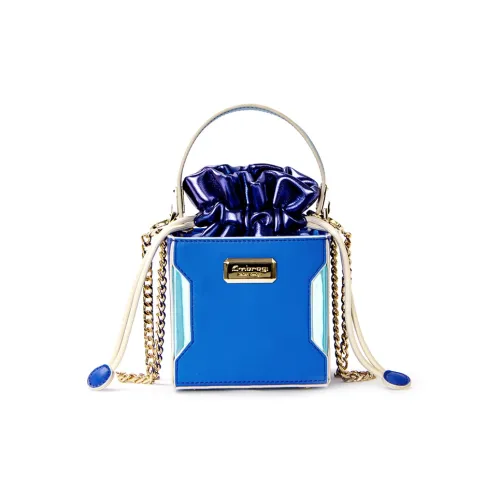 Ambrogi ПУ (полиуретан) Сумка через плечо Сумка Маленькая Женская Синяя Розовая