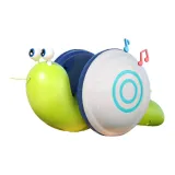 Зелёный поводок для улитки, бег, отправка поводка