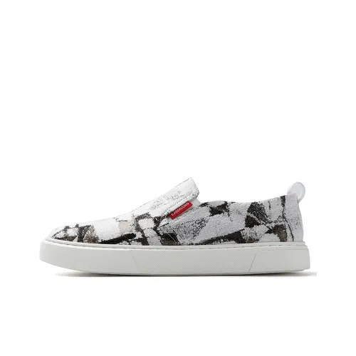 Kemaron Low-Top Canvas Shoes White Men's