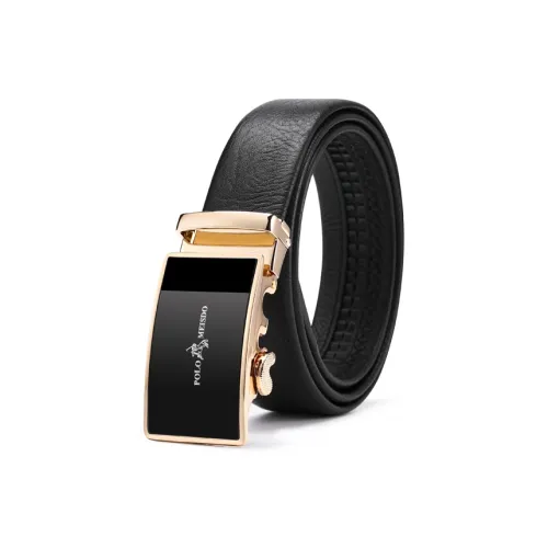 POLOMEISDO Подарочный набор в коробке Ремень из натуральной коровьей кожи Деловой повседневный стиль Автоматическая застежка Ремень Мужской Ширина 3,5 см