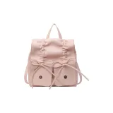 Розовая кожаная