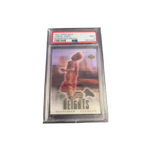 Верхняя Дека LeBron James 2003 RS Новые Звезды 3D Эффект Голографический PSA 9 Карта Проходит Сертифицированные Карты 1 Упаковка