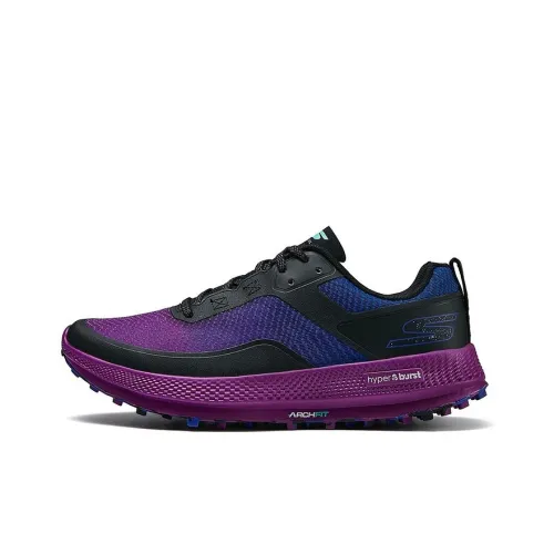 Skechers GO RUN Беговые кроссовки Низкий топ Фиолетовый Синий Женские