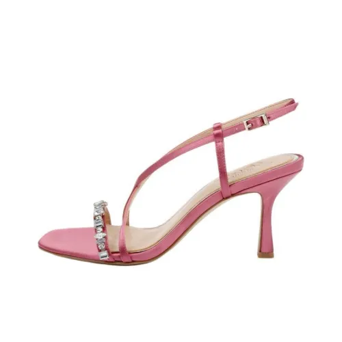 Badgley Mischka Alexis One Strap Sandals 7,5cm Women's Pink Badgley Mischka Alexis One Ремень Сандалии 7,5 см Женские Розовые