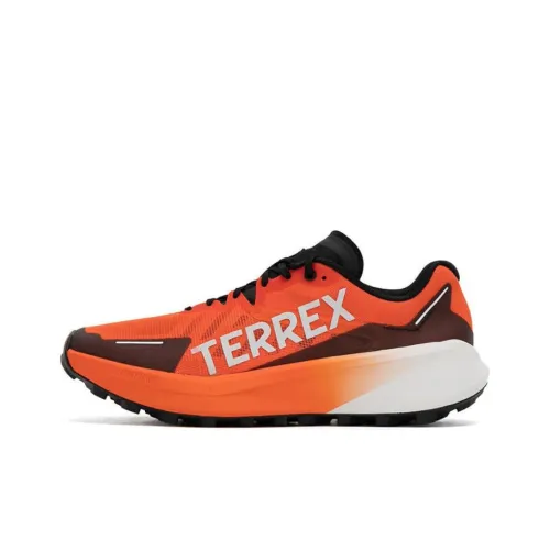 adidas Terrex Agravic Slip Устойчивый к истиранию Низкий Топ Casual Мужской Оранжевый Черный