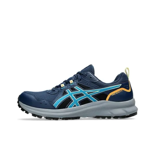 Asics Trail Scout 3 Low Top Trail Беговые кроссовки Мужские Бирюзовые
