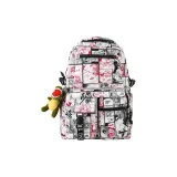 Красный с динозавром подвеска