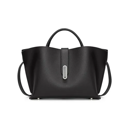 JAGUAR Корова Кожа Сумка Тоут Сумка Сумка через плечо Стандартная Женская Черный Экрю Желтый Листопад Голубино-Серый