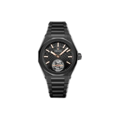 Zenith Автоматический Механический Часы Мужские из Коллекции DEFY, 41 мм, Черный