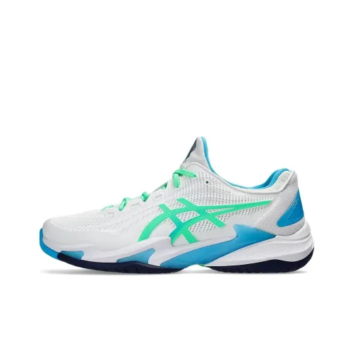 ASICS Court FF 3 Амортизация Устойчивость к истиранию Поддержка Низкий верх Теннисные кроссовки Мужские Белые