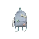 Синий с звездой и украшение из кости