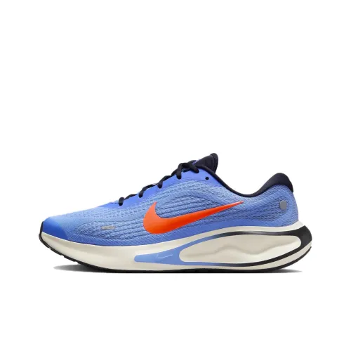 Nike Journey Run Slip-resistant Abrasion-resistant Low Top Беговые кроссовки Мужские Blue