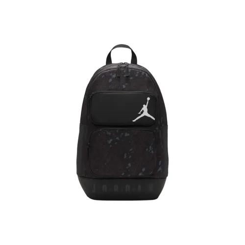 Jordan Polyester Backpack Unisex Black