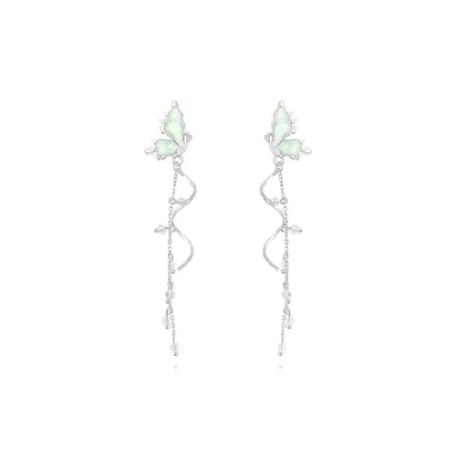 VOCK Сплав Циркон Акрил Серьги Женские